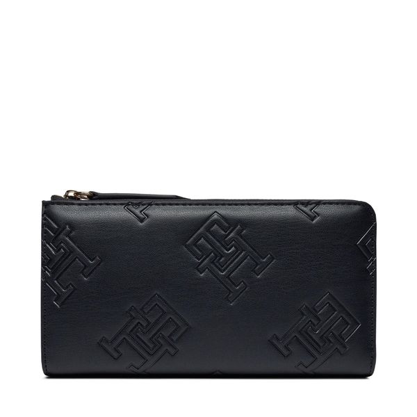 Tommy Hilfiger Veliki ženski novčanik Tommy Hilfiger Th Central Cc And Coin Space Blue DW6