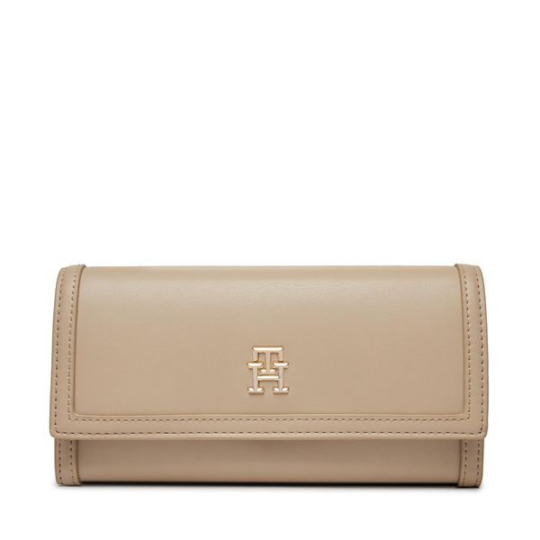 Tommy Hilfiger Veliki ženski novčanik Tommy Hilfiger Th Central Cc And Coin White Clay AES
