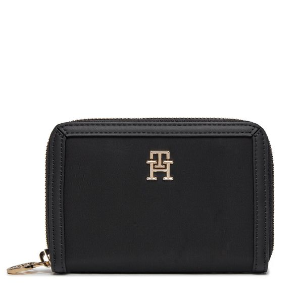 Tommy Hilfiger Veliki ženski novčanik Tommy Hilfiger Th Essential S Med Za AW0AW15754 Black BDS