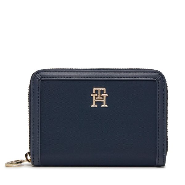 Tommy Hilfiger Veliki ženski novčanik Tommy Hilfiger Th Essential S Med Za AW0AW15754 Space Blue DW6