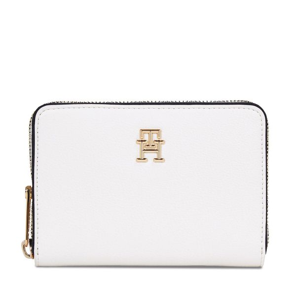Tommy Hilfiger Veliki ženski novčanik Tommy Hilfiger Th Essential Sc Med Za Corp AW0AW16092 Ecru YBL