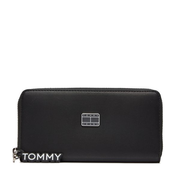 Tommy Jeans Veliki ženski novčanik Tommy Jeans Tjw City Girl Large Za AW0AW15835 Black BDS
