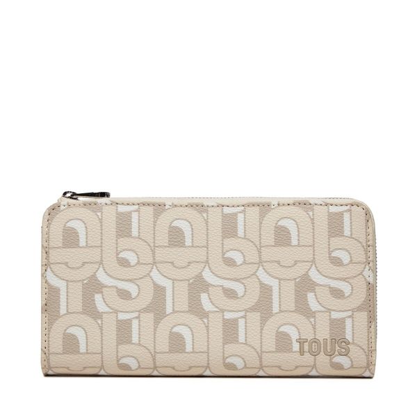 TOUS Veliki ženski novčanik TOUS Manifesto 395910148 Beige