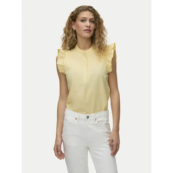 Vero Moda Vero Moda Majica Selma 10345667 Svijetlo žuta Regular Fit