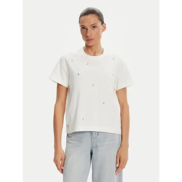 Vero Moda Vero Moda T-shirt 10325318 Bijela Regular Fit