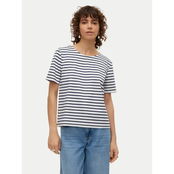 Vero Moda Vero Moda T-shirt Abby 10304716 Bijela Regular Fit