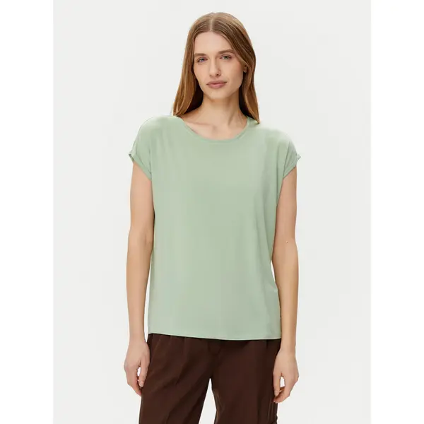 Vero Moda Vero Moda T-shirt Ava 10284468 Zelena Regular Fit