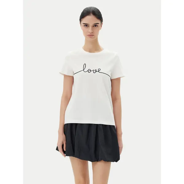 Vero Moda Vero Moda T-shirt Kami 10332587 Bijela Relaxed Fit