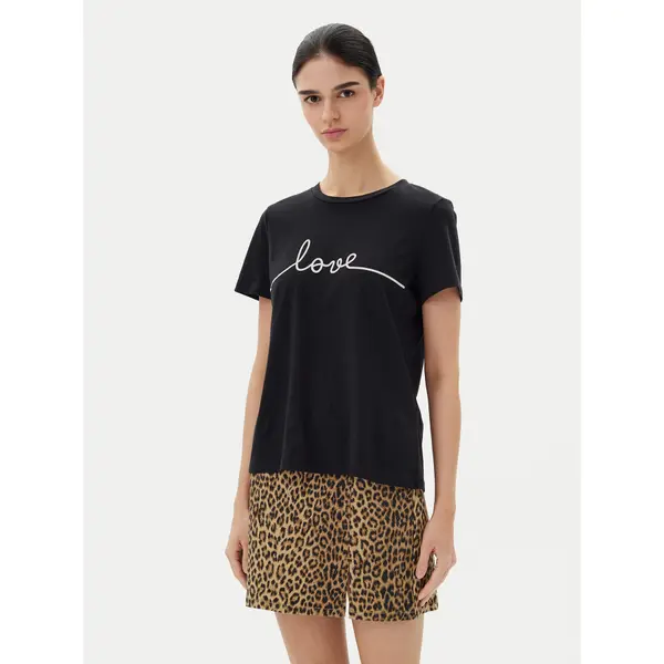 Vero Moda Vero Moda T-shirt Kami 10332587 Crna Relaxed Fit