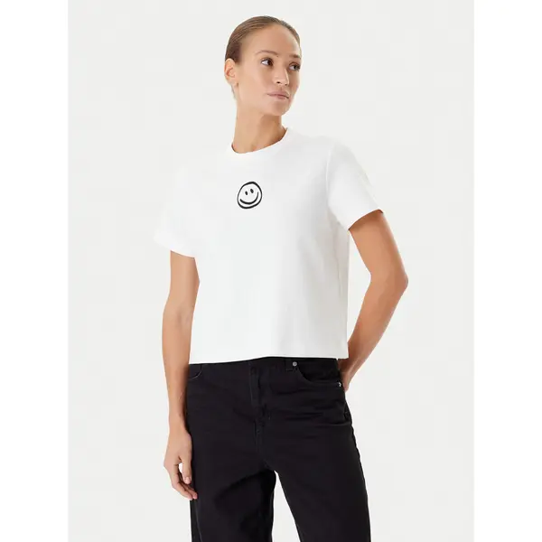 Vero Moda Vero Moda T-shirt Sara 10311633 Bijela Regular Fit