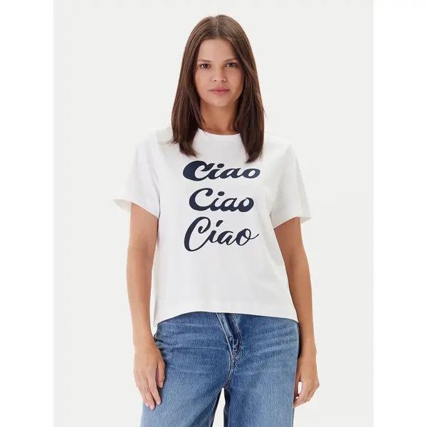Vero Moda Vero Moda T-shirt Sonna 10327143 Bijela Regular Fit