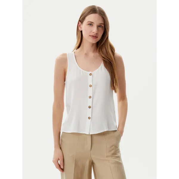 Vero Moda Vero Moda Top Bumpy 10325830 Bijela Standard Fit