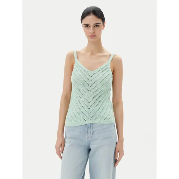 Vero Moda Vero Moda Top Peru 10326463 Zelena Regular Fit