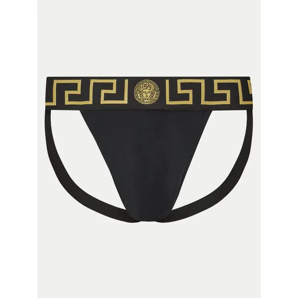 Versace Versace Gaće Jock Strap AUU01017 1A10011 Crna