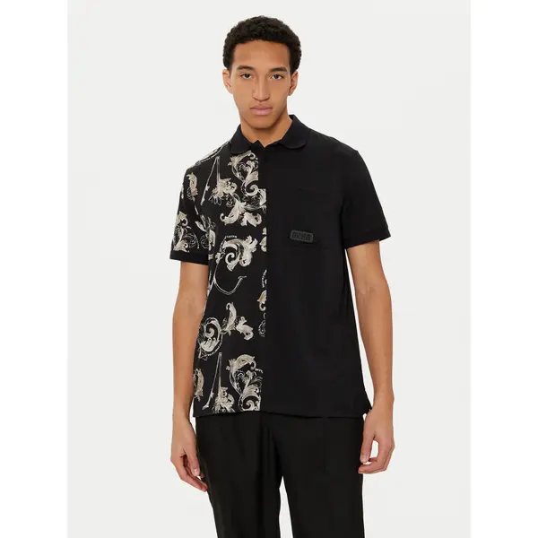 Versace Jeans Couture Versace Jeans Couture Polo 78GAG625 Crna Regular Fit