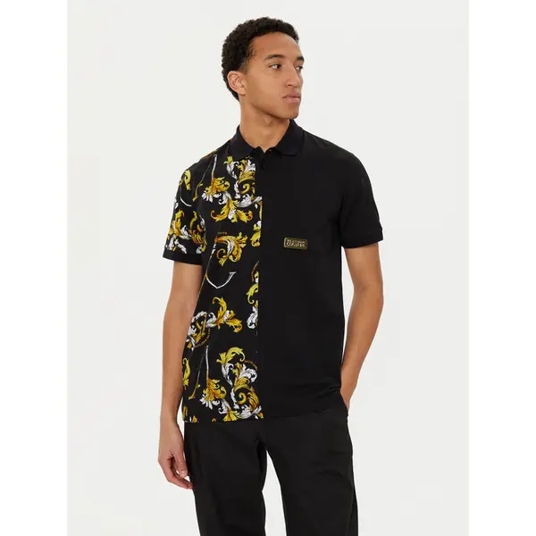 Versace Jeans Couture Versace Jeans Couture Polo 78GAG625 Crna Regular Fit