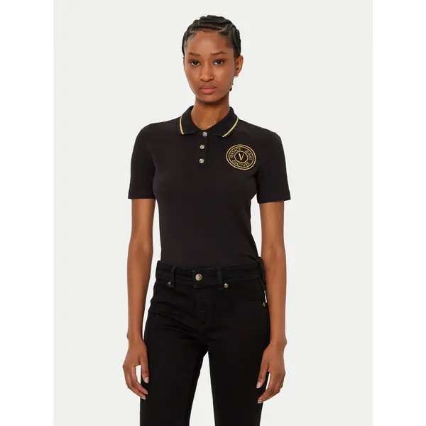 Versace Jeans Couture Versace Jeans Couture Polo 78HAGT00 Crna Regular Fit