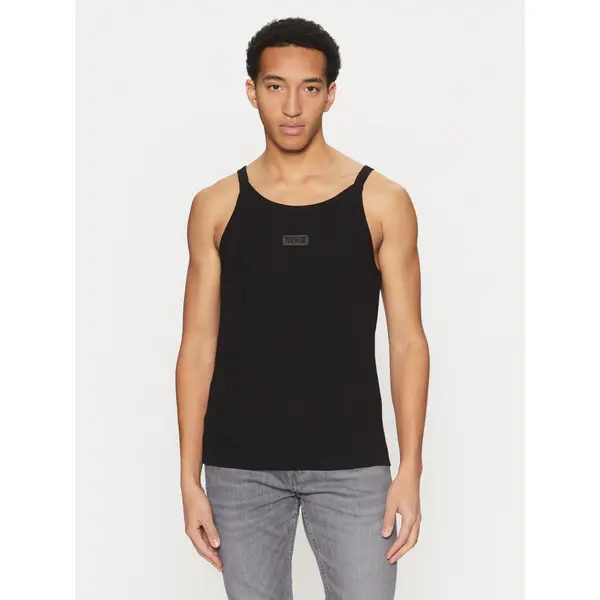 Versace Jeans Couture Versace Jeans Couture T-shirt 78GAH614 Crna Regular Fit