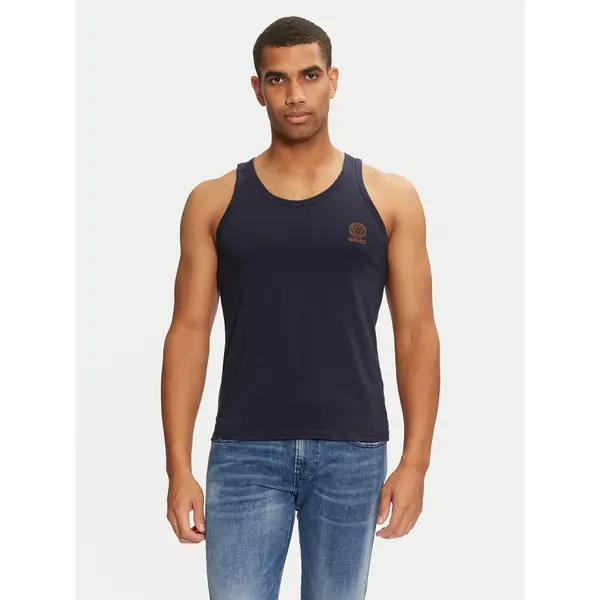 Versace Versace Tank top AUU01012 1A1001 Tamnoplava Regular Fit