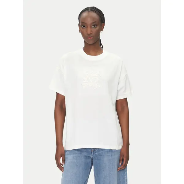 ViCOLO ViCOLO T-shirt RD0119 Bijela Regular Fit
