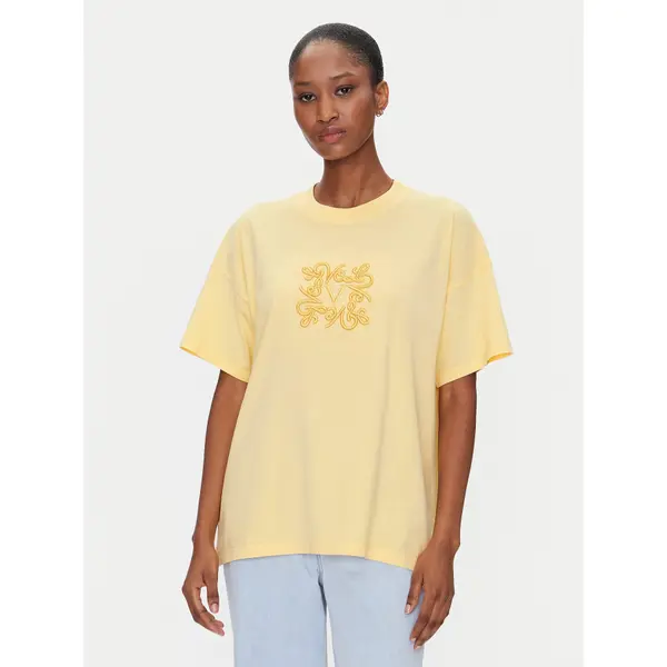 ViCOLO ViCOLO T-shirt RD0119 Žuta Regular Fit