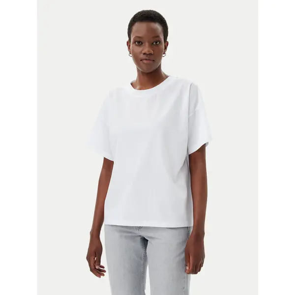 ViCOLO ViCOLO T-shirt UD0005 Bijela Relaxed Fit