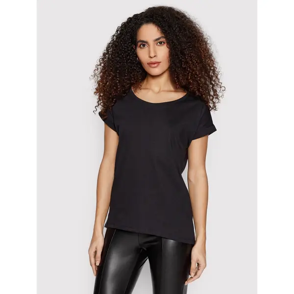 Vila Vila T-shirt Dreamers 14083083 Crna Boxy Fit