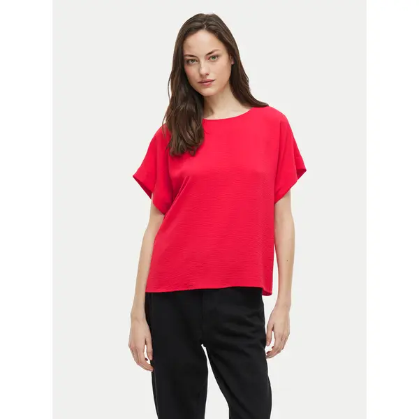 Vila Vila T-shirt Josa 14101663 Ružičasta Regular Fit