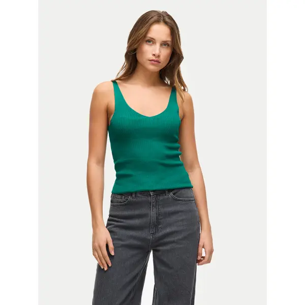 Vila Vila Top Wennie 14104135 Zelena Regular Fit