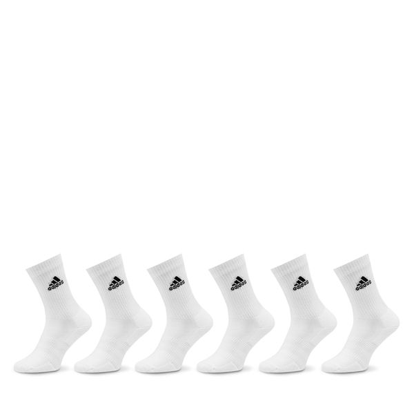 adidas Visoke unisex čarape adidas Cushioned Sportswear Crew Socks 6 Pairs HT3453 white/black