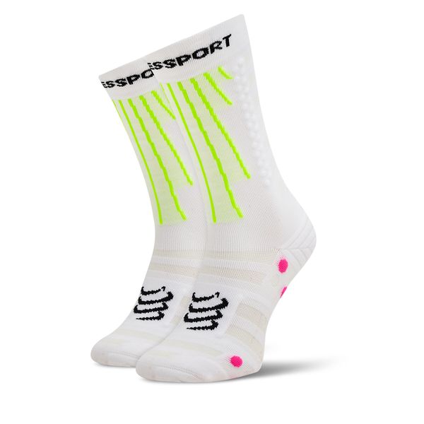 Compressport Visoke unisex čarape Compressport Aero XU00054B Bijela