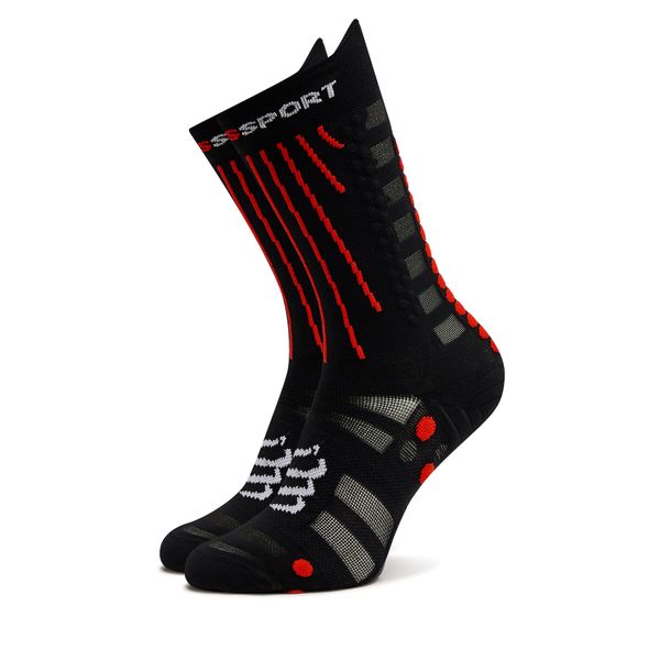 Compressport Visoke unisex čarape Compressport Aero XU00054B Crna