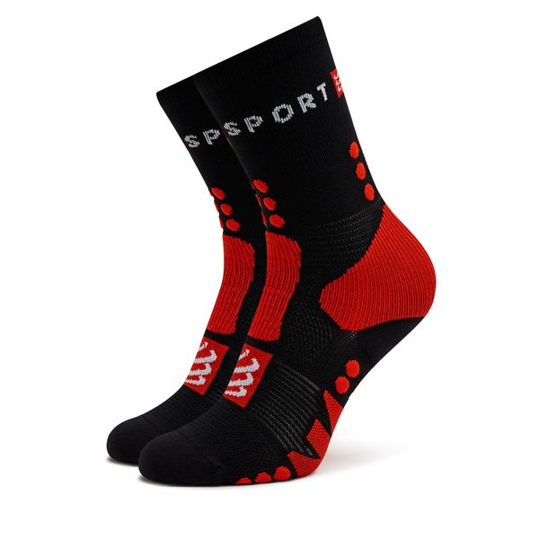 Compressport Visoke unisex čarape Compressport Hiking SCRU2019017 Black/Core Red/White