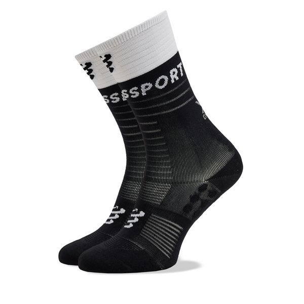 Compressport Visoke unisex čarape Compressport Mid Compression V 2.0 SQTU3549002 Black/White