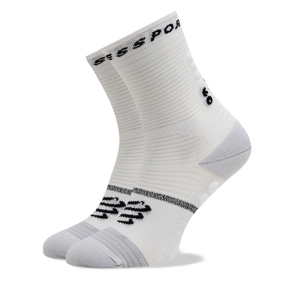 Compressport Visoke unisex čarape Compressport Pro Marathon V 2.0 SMCU3780002 White/Black