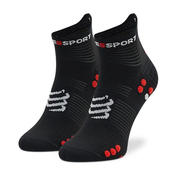 Compressport Visoke unisex čarape Compressport Pro Racing Socks V4.0 Run Low XU00047B_906 Black/Red