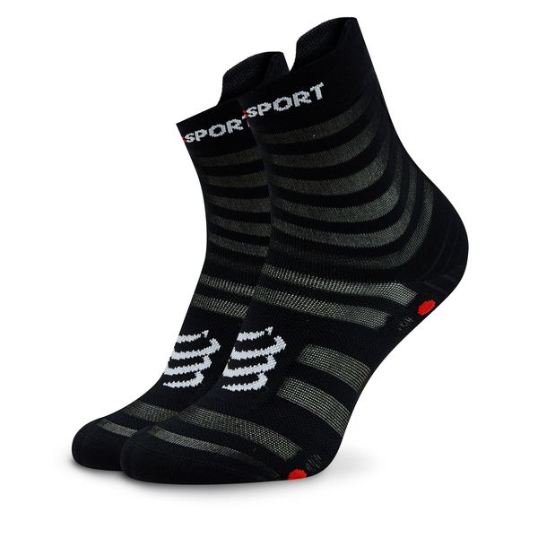 Compressport Visoke unisex čarape Compressport Pro Racing Socks V4.0 Ultralight Run High XU00050B Black/Red