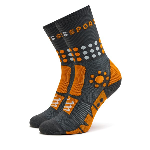Compressport Visoke unisex čarape Compressport Trekking SCRU2001011 Magnet/Autumn Glory