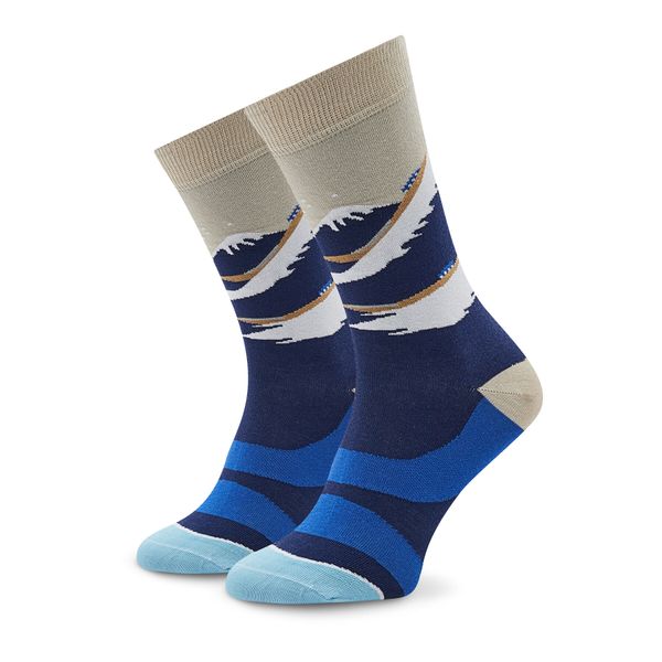Curator Socks Visoke unisex čarape Curator Socks Wave Šarena