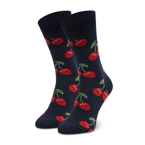Happy Socks Visoke unisex čarape Happy Socks CHE01-6050 Tamnoplava