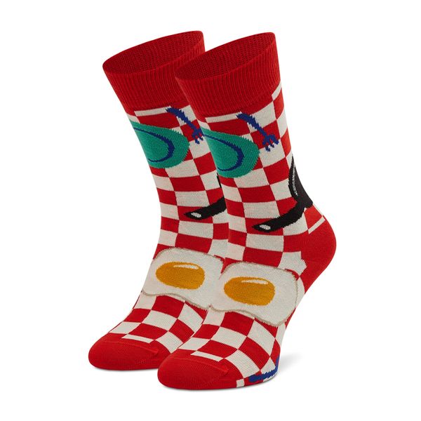 Happy Socks Visoke unisex čarape Happy Socks EBI01-4300 Crvena