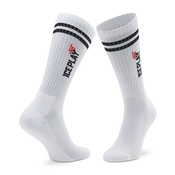 Ice Play Visoke unisex čarape Ice Play 22I U1M1 6301 6911 1101 White
