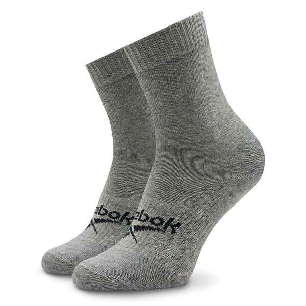 Reebok Visoke unisex čarape Reebok Active Foundation Quarter Socks GI0076 medium grey heather