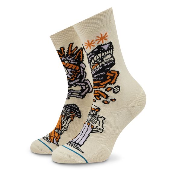 Stance Visoke unisex čarape Stance Dj Clash A555C22DJC Off White