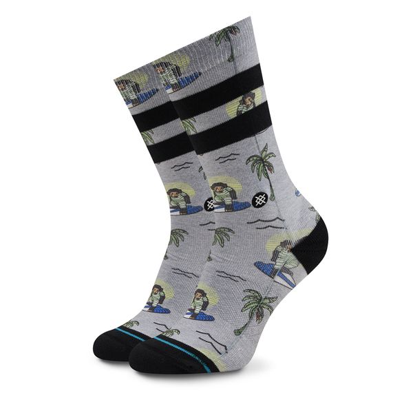 Stance Visoke unisex čarape Stance Surfing Monkey A556A21SMK Grey