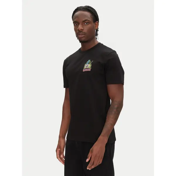 Volcom Volcom T-shirt Catv A3512552 Crna Classic Fit