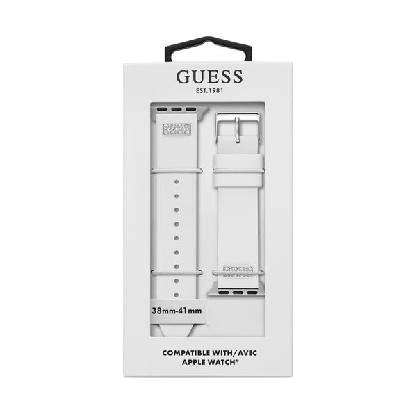 Guess Zamjenski remen za sat Apple Watch Guess CS2005S1 White