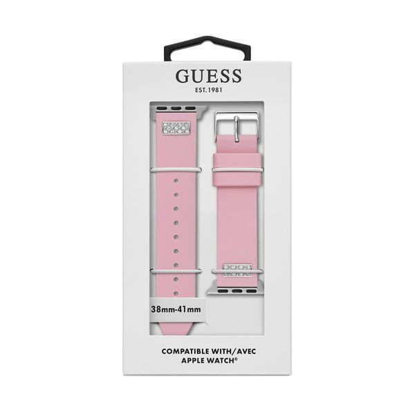 Guess Zamjenski remen za sat Apple Watch Guess CS2005S3 Pink