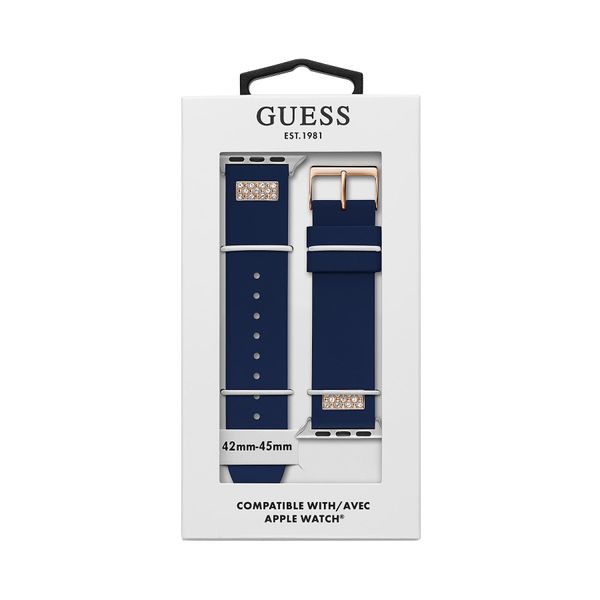 Guess Zamjenski remen za sat Apple Watch Guess CS3004S3 Navy