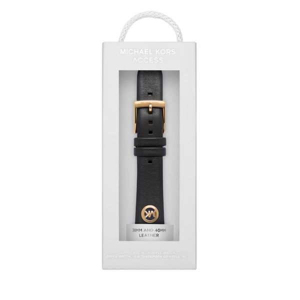 Michael Kors Zamjenski remen za sat Apple Watch Michael Kors MKS8011 Black